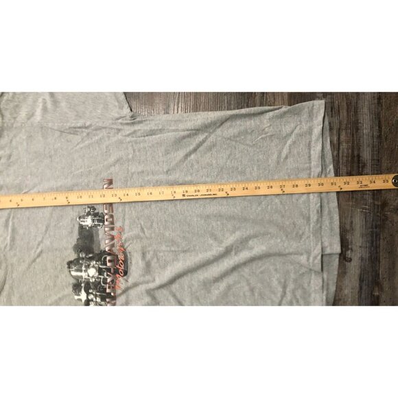 Harley Davidson Motorcycles 2001 Mens 3XL Gray Double Sided Tee Shirt - Picture 6 of 6